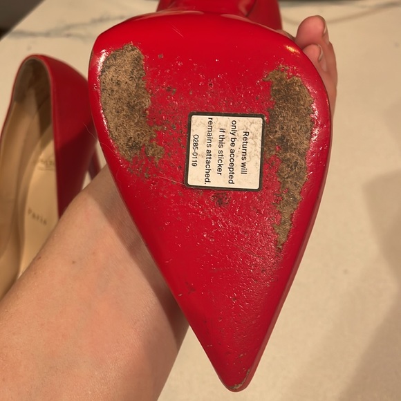 Authentic Christian Louboutin Pigalle Plato - Size 38 - Picture 12 of 14